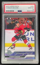 2023-24 Upper Deck #451 Connor Bedard Young Guns RC PSA 10