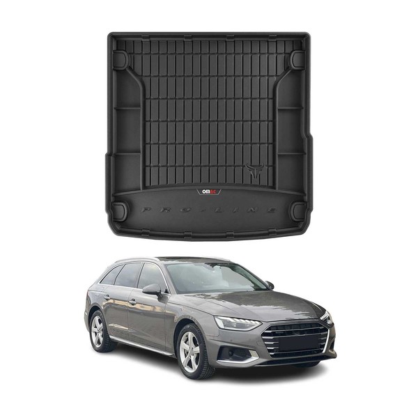 Omac Gummi Kofferraumwanne FüR Audi A4 Avant B9 2016-2025 Laderaumwanne TPE-image