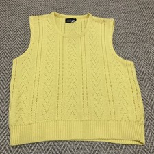 Vtg 70s ORLON BY CAMPUS SWEATER VEST 100 VIRGIN ORLON ACRYLIC MEN'S sz L