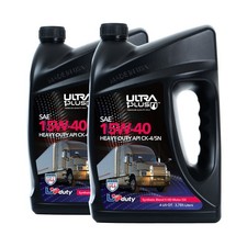Ultra1Plus SAE 15W-40 Synthetic Blend Motor Oil CK-4/SN (2 Gallon Pack - 8 QTS)
