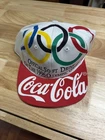 VINTAGE Coca Cola 1996 Olympics Snapback hat 🔥