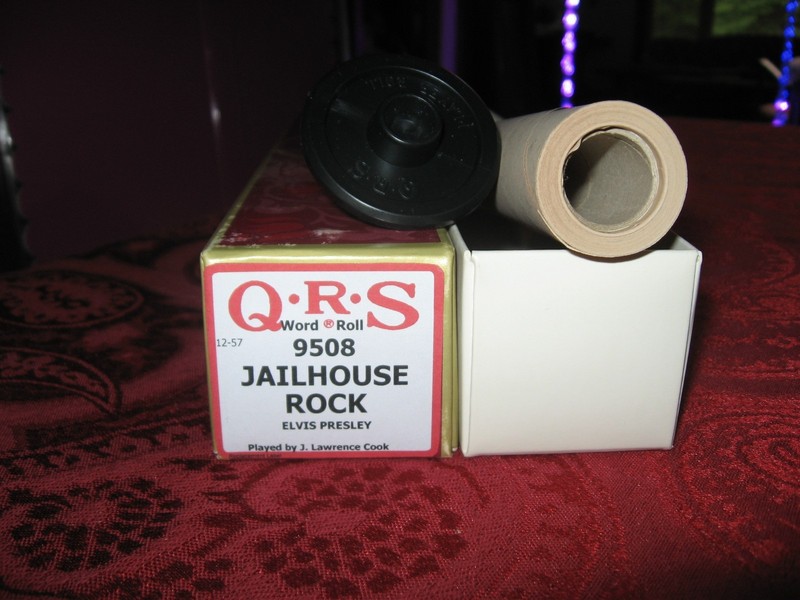 Jailhouse Rock (Elvis) QRS Player Piano Roll #9508: Hear It Play!