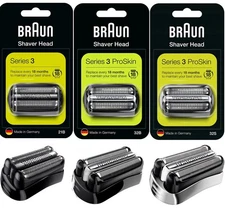 2/4/8 Pack 21B 32B 32S Series 3 Electric Shaver Head Razor Cassette Foil Cutter