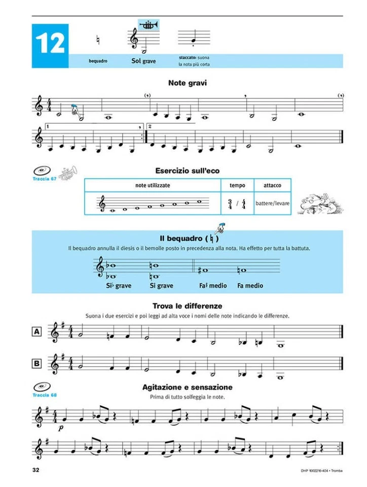 DE HASKE - ASCOLTA LEGGI E SUONA 1 METODO PER TROMBA + TRACCE AUDIO ON LINE - Immagine 2 di 3