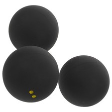 3 Pcs High Elastic Racket Balls Squash Training Dot Beginner Competition
