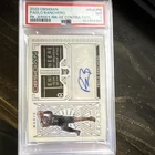 2022 Panini Obsidian Basketball Electric Etch Contra FOTL Paolo Banchero #RJI-OPB PSA 7