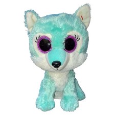 TY Beanie Boos JADE Teal Plush GREAT WOLF LODGE EXCLUSIVE 9" Medium Logo on Foot