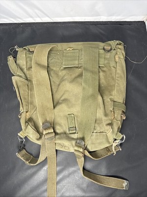 Vintage US Army M-1945 Combat Field Pack Backpack Korean Vietnam