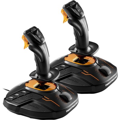 Thrustmaster T.16000M Space Sim Duo Stick Flugsimulator-Joystick PC Schwarz,