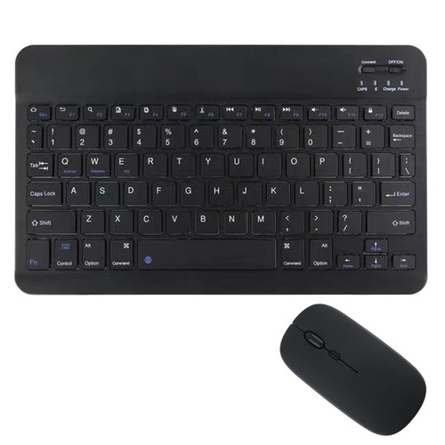 Kabellose Bluetooth Tastatur Mit Maus Tastatur Kabellos für Handy Tablet PC iPad - Photo 16/18