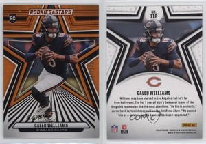 2024 Panini Rookies & Stars Rookies Orange /249 Caleb Williams #118 RC