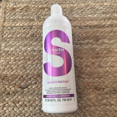 TIGI S-Factor Health Factor Shampoo, Sublime Softness for Dry Hair, 25.36 oz.