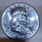 1961 FRANKLIN SILVER HALF DOLLAR 50c PROOF - FBL-Brilliant White Coin