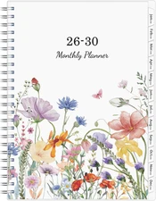 Monthly Planner 2026-2030, 5-Year Calendar Planner 2026-2030, Jan 2026 – Dec 203