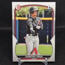2023 Bowman #BP-56 Christian Cerda Prospects