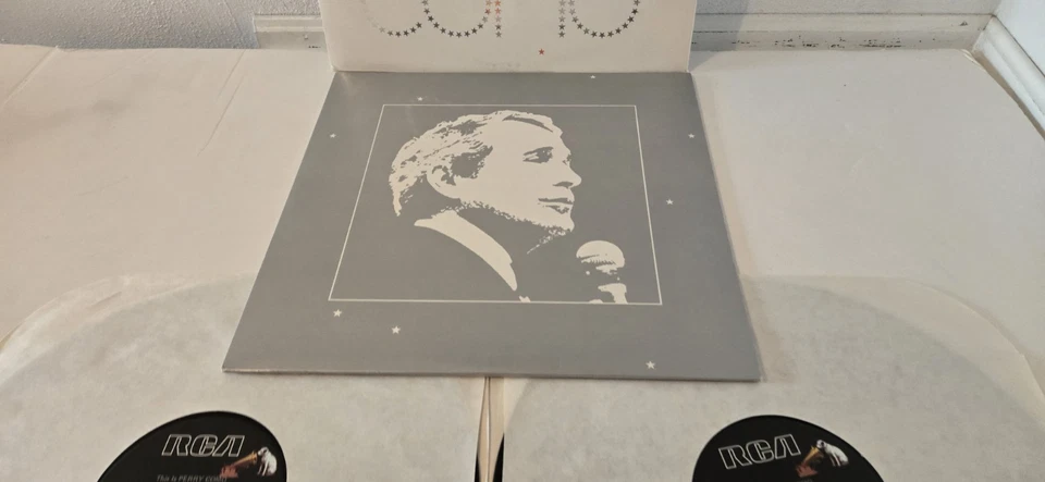 "This Is Perry Como" LP 2 Record Set "Eli Lilly The 25 Year Banquet" 1986 *RARE* Foto 3 de 4