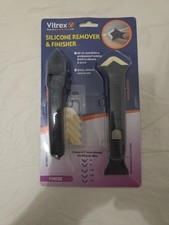 VITREX SILICONE REMOVER & FINISHER KIT FOR KITCHENS BATHS SHOWERS ETC SRF005