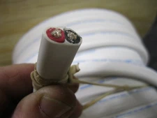 per foot, 8/2 AWG Gauge Marine Cable Tinned Copper Duplex Red / Black ANCOR WIRE