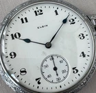 ELGIN Side Winder Grade 290~7 Jewel 16s Pocket Watch c. 1921 Not Working;Z951
