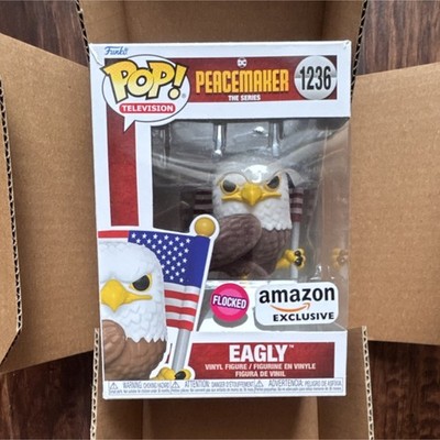 Funko Pop! Peacemaker Eagly Flocked Amazon Exclusive #1236 Vinyl Figure