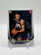 2025-26 Bowman Ace Bailey RC Rookie #5 Utah Jazz