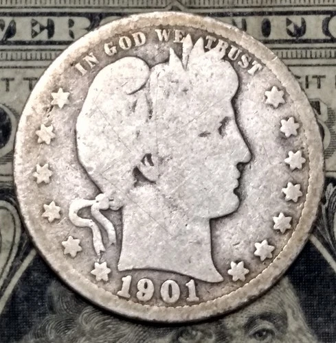 1901 Barber Quarter