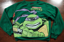 Vintage 90s Teenage Mutant Ninja Turtles Youth Sweatshirt 1990 Donatello