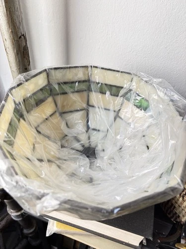 vintage tiffany style stained glass lamp shade