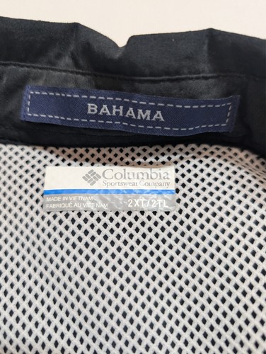 Columbia PFG Herren Bahama Kurzarm Hemd Nylon belüftet Knopfleiste schwarz (2XT) - Bild 5 von 9