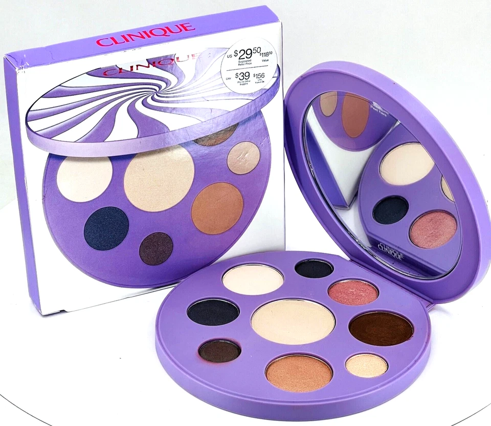 Clinique Indulge In Color All About Shadow Eyeshadow Palette Limited Edition NIB - Image 4 of 4