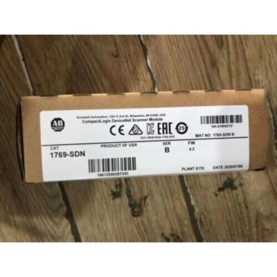 Neu Factory Sealed AB 1769-SDN SER B CompactLogix DeviceNet Scanner Modul