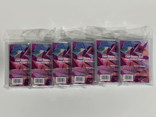 1 caja de 600 fundas transparentes para cartas de juego de mesa 62x94 mm tarjeta europea estándar - Imagen 3 de 8