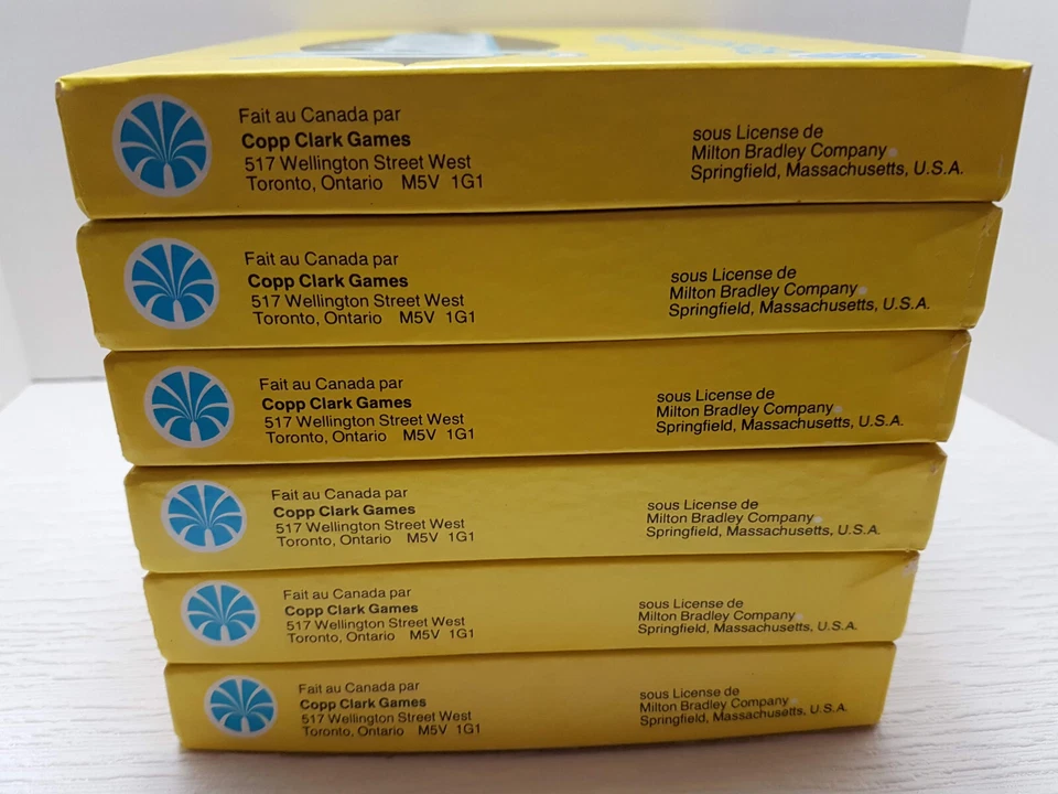 Milton Bradley 1973 Yahtzee 480 Score Pads Rare French/English Version NOS Copp  - Image 4 of 4