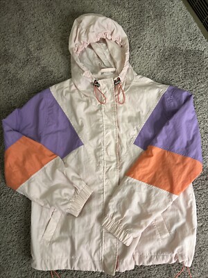 AMERI vintage FUR COLOR BLOCK SWEAT