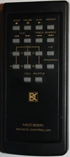 BSR MCD 8000 Remote Control for 6 CD Disc Changer. MCD8000. Tested. VG Cond. NR
