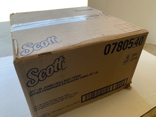 Scott Essential Jumbo Roll JR. Toilet Paper Bath Tissue (07805), 12 Rolls/Case - Picture 3 of 9