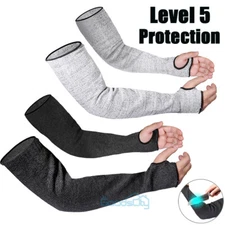 Cut Resistant Sleeves with Thumb Hole for Safety Work Preventing Stab
