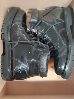 Louis Vuitton Oberkampf Ankle Boot Black Monogram Size