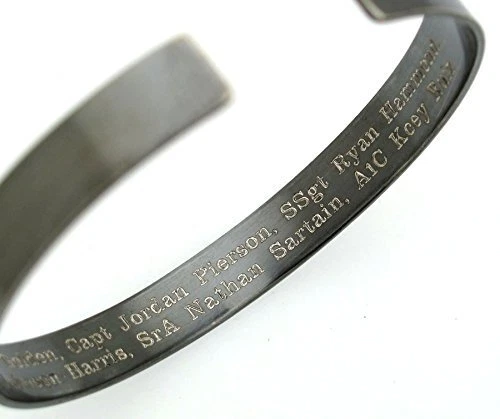 Buy Cpl Dakota Swafford Engraved Memorial Bracelet Online in India - Etsy