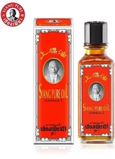 6 x 25cc  Red Siang Pure Menthol Peppermint Oil