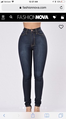 Fashion Nova Classic High Waist Skinny Jeans Size 3 ...