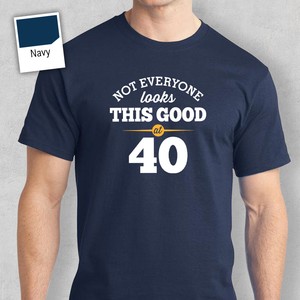 40th Birthday Gift Present Idea For Boys Dad Him Men T Shirt 40 Tee Shirts  | eBay