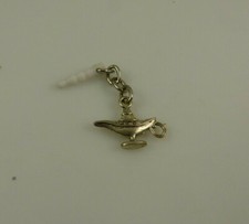 Aladdin's Genie Lamp dust plug believe cell phone fits Ipad charm ear cap