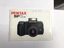 Pentax SF1n instruction book