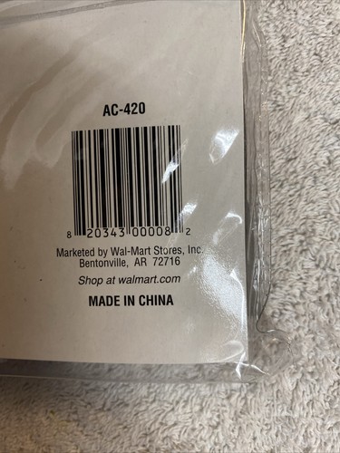 Athletic Works Golf Bag Rain Hood Cover Clear New - Picture 3 of 3