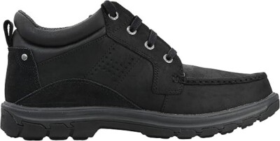 shogo Skechers Mens Segment Melego Chukka Boots Black Leather Size 8 | eBay