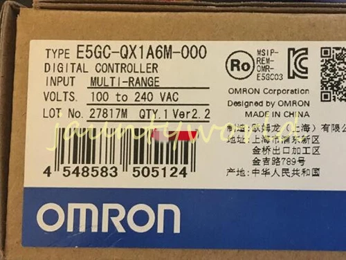1PCS NEW Omron E5GC-QX1A6M-000 Digital temperature controller