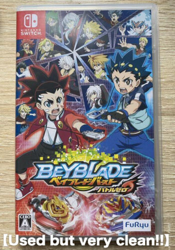 Switch Beyblade Burst Battle Zero Nintendo switch Japanese Tested & Works well - Picture 1 of 9