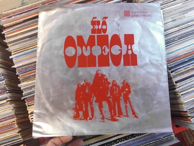 OMEGA HUNGARY PEPITA LP:  ELÖ OMEGA (SLPX 17447; POSTER;METAL COVER)