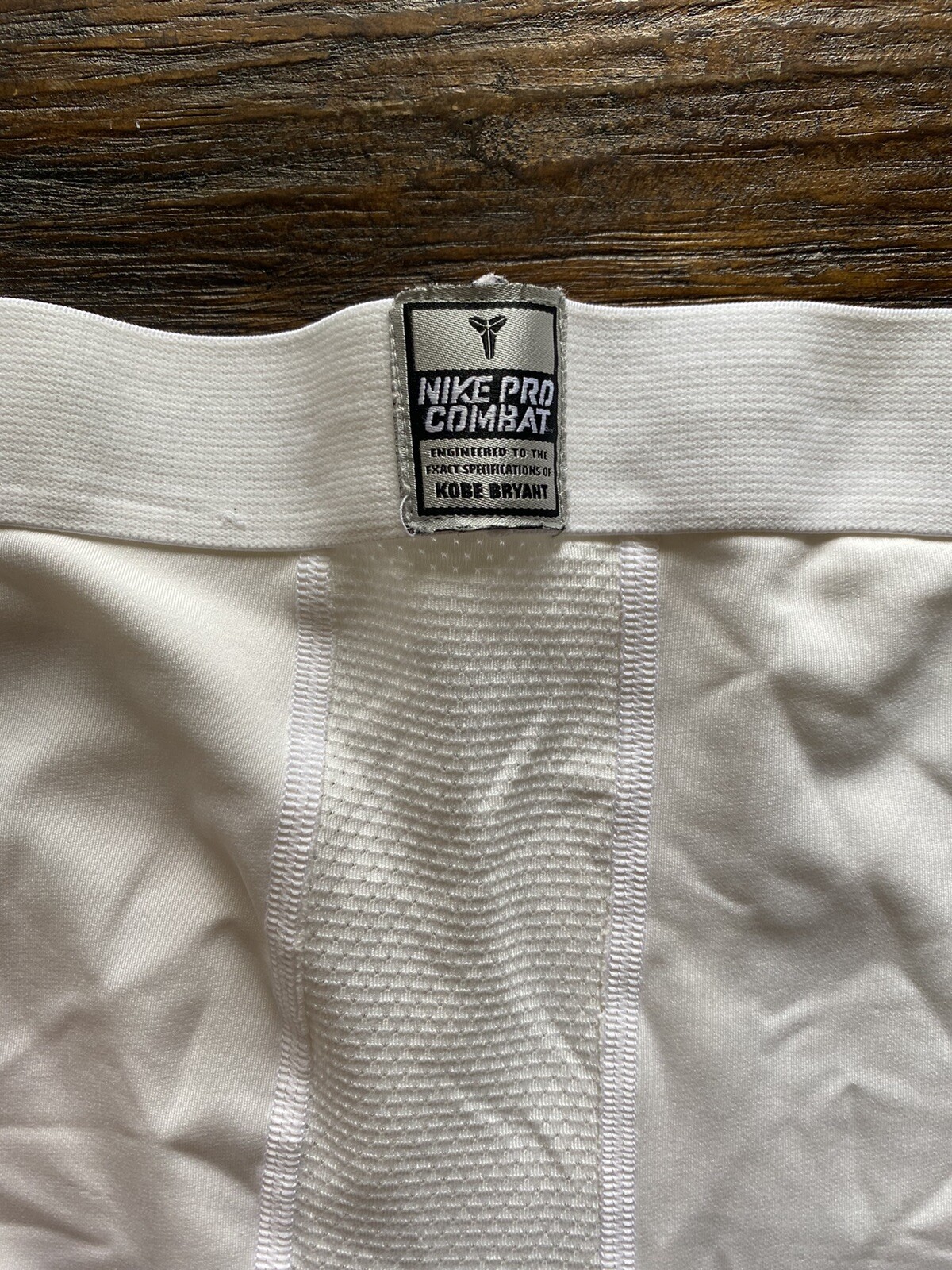 Nike Kobe Bryant Sample Basketball Compression Tights Lakers White